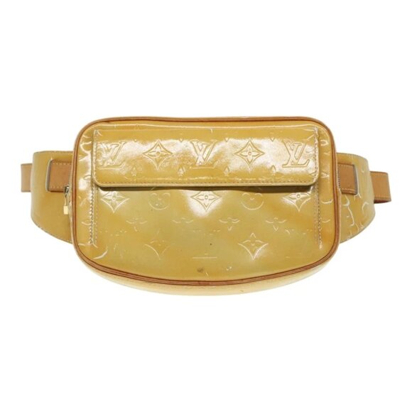 LOUIS VUITTON Monogram Vernis Fulton Waist bag Gris M91041 LV Auth 93161 - Picture 13 of 16